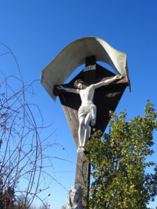 2021 / Pfarre Gratkorn Friedhofskreuz im Pfarrfriedhof